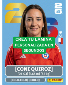 crea tu lamina del mundial de futbol 2026 personalizada
